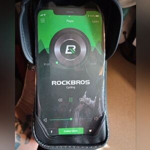 Rockbros Black Cycling Phone Holder